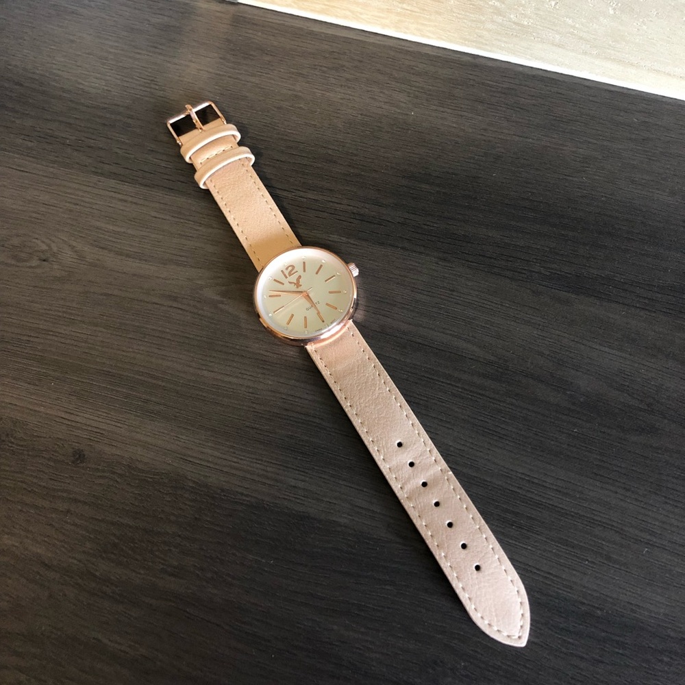 AE light pink watch
